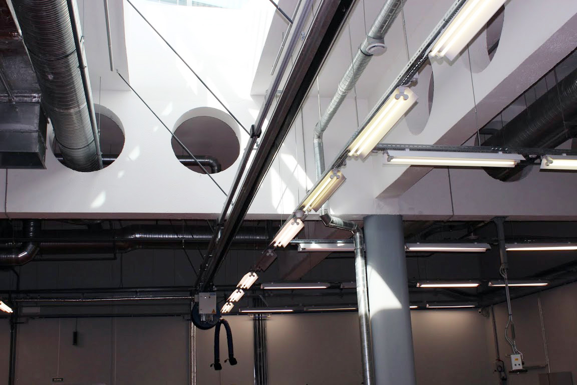 Instalace odsávání Porsche